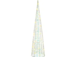 LED SONDER Juletræ 40/60/80 cm Hvid