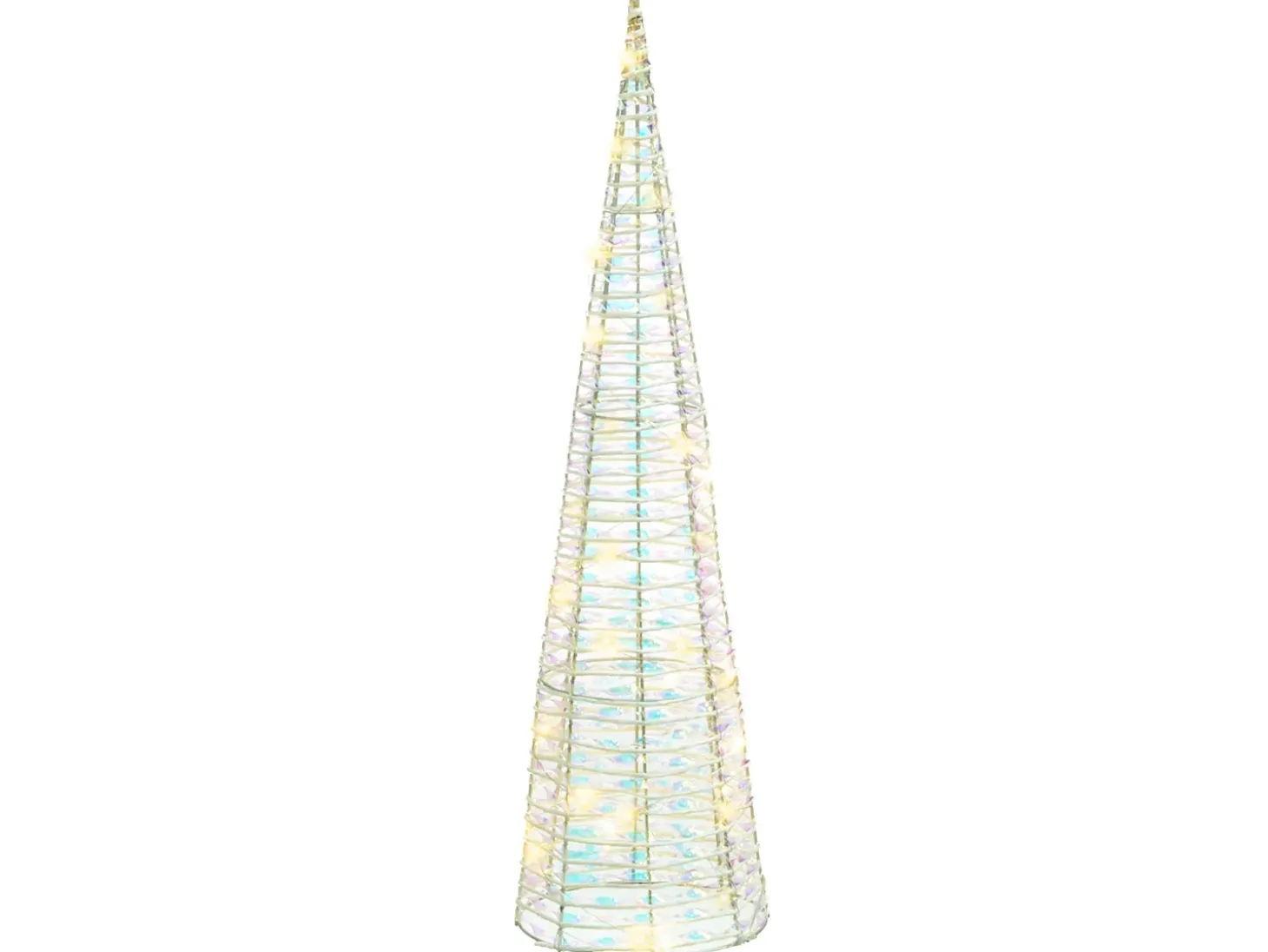 LED SONDER Juletræ 40/60/80 cm Hvid