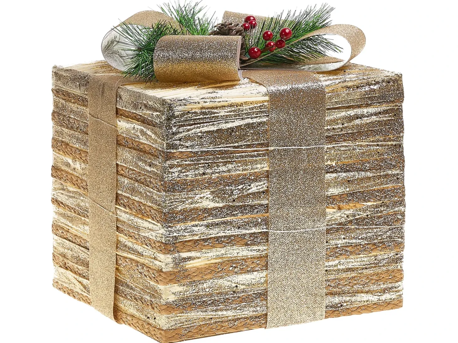 LED TOFTE Julegaver 20/25/30 cm Guld