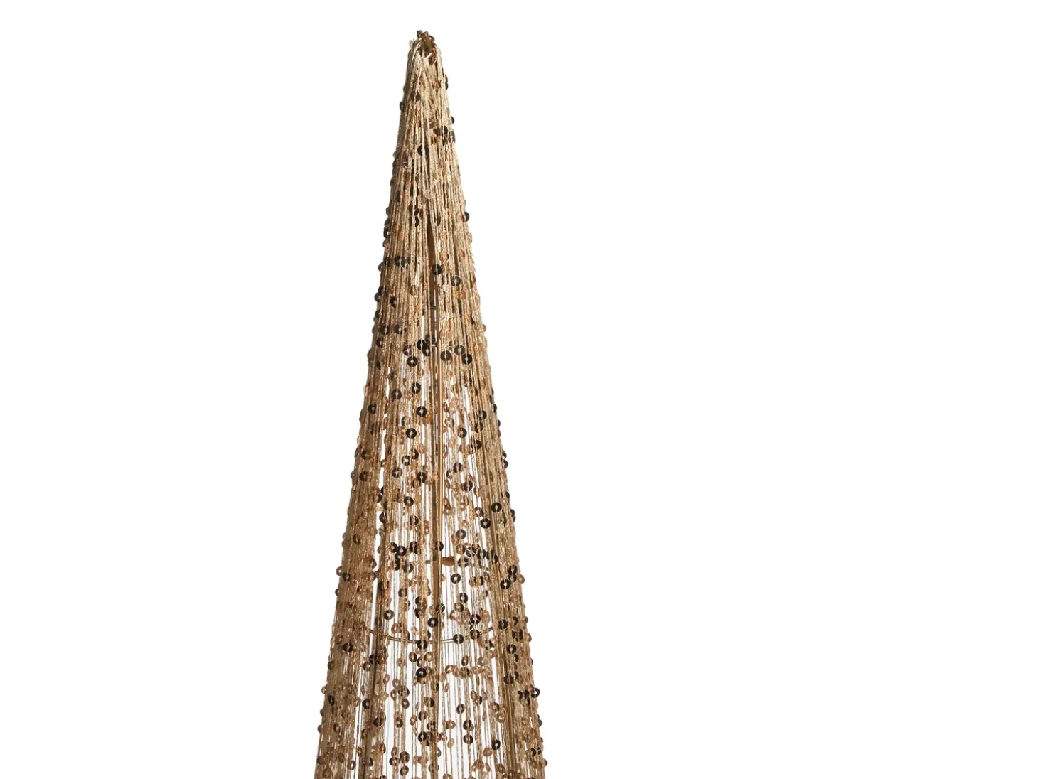 LED VEJLESO Juletræ 40/60/80 cm Guld