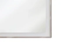 LED-badeværelsesspejl ARGENS 80 cm 60 cm Sølv