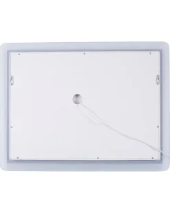LED-badeværelsesspejl CORROY 80 cm 60 cm Sølv