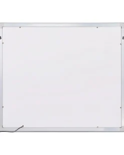 LED-badeværelsesspejl LIRAC 70 cm 60 cm Sølv