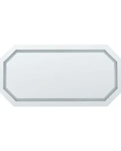 LED-badeværelsesspejl LOCMARIAQUER 120 cm 60 cm Sølv