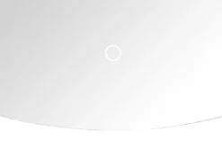 LED-badeværelsesspejl LOUE 60 cm 120 cm Sølv