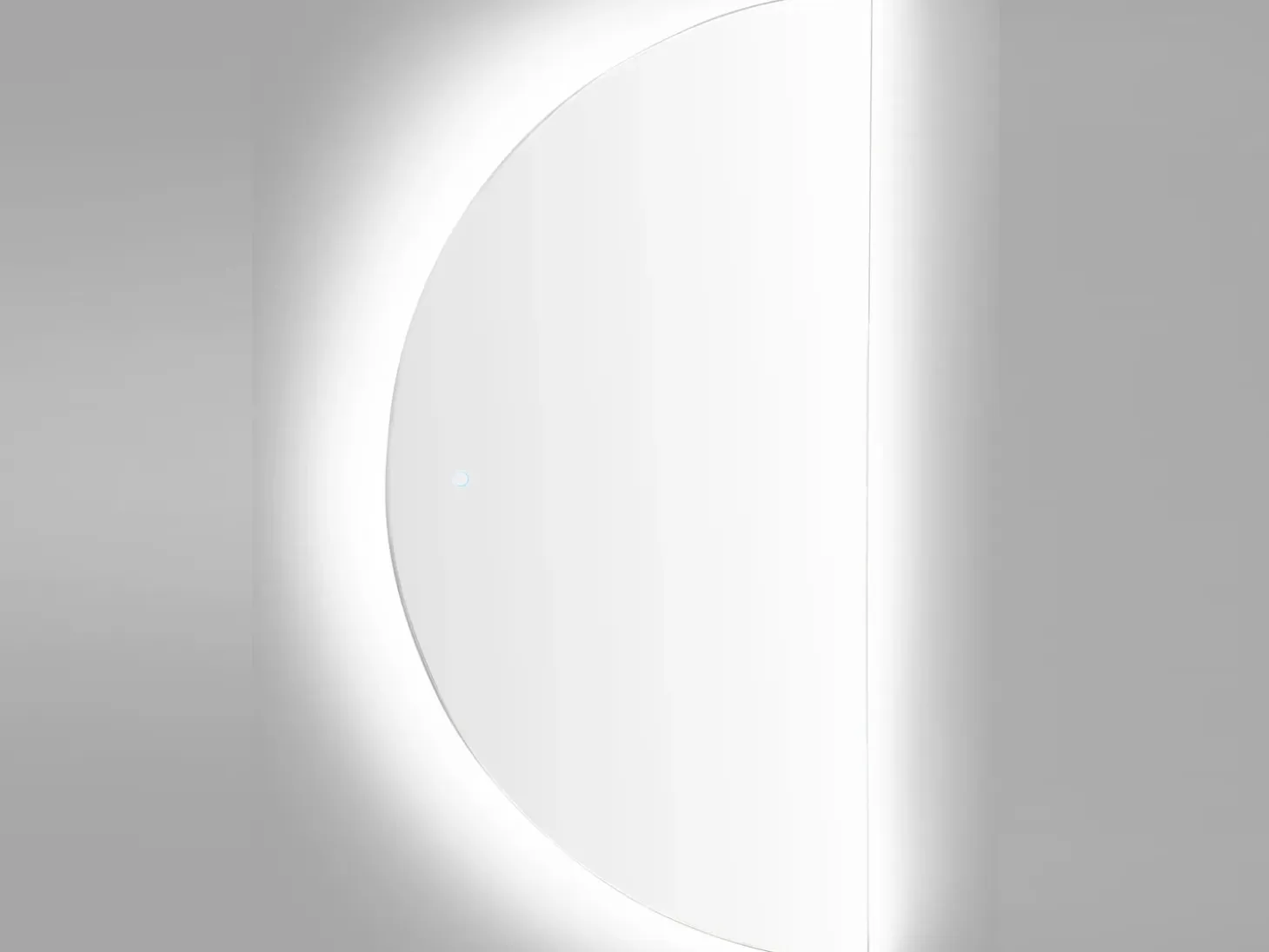 LED-badeværelsesspejl LOUE 60 cm 120 cm Sølv