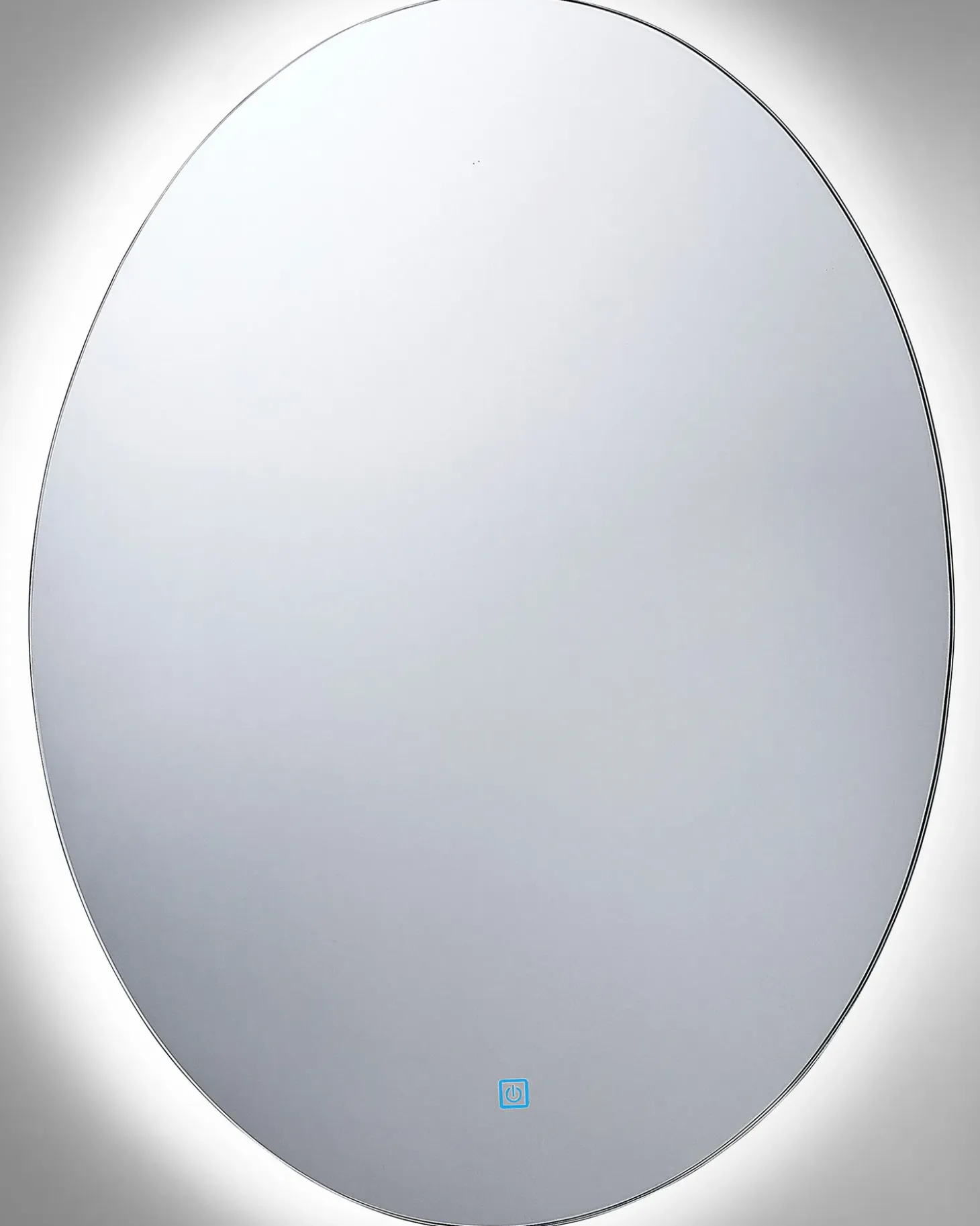 LED-badeværelsesspejl MAZILLE 60 cm 80 cm Sølv