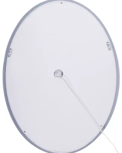 LED-badeværelsesspejl MAZILLE 60 cm 80 cm Sølv