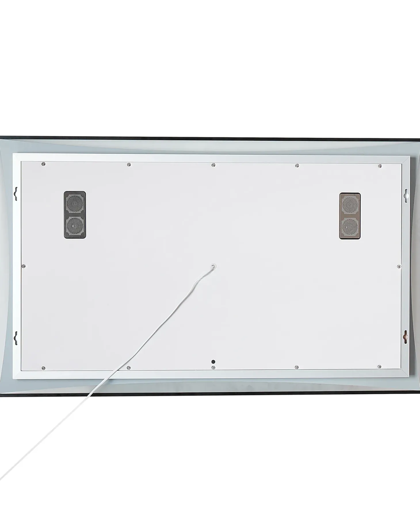 LED-badeværelsesspejl ONLAY 100 cm 60 cm Sølv
