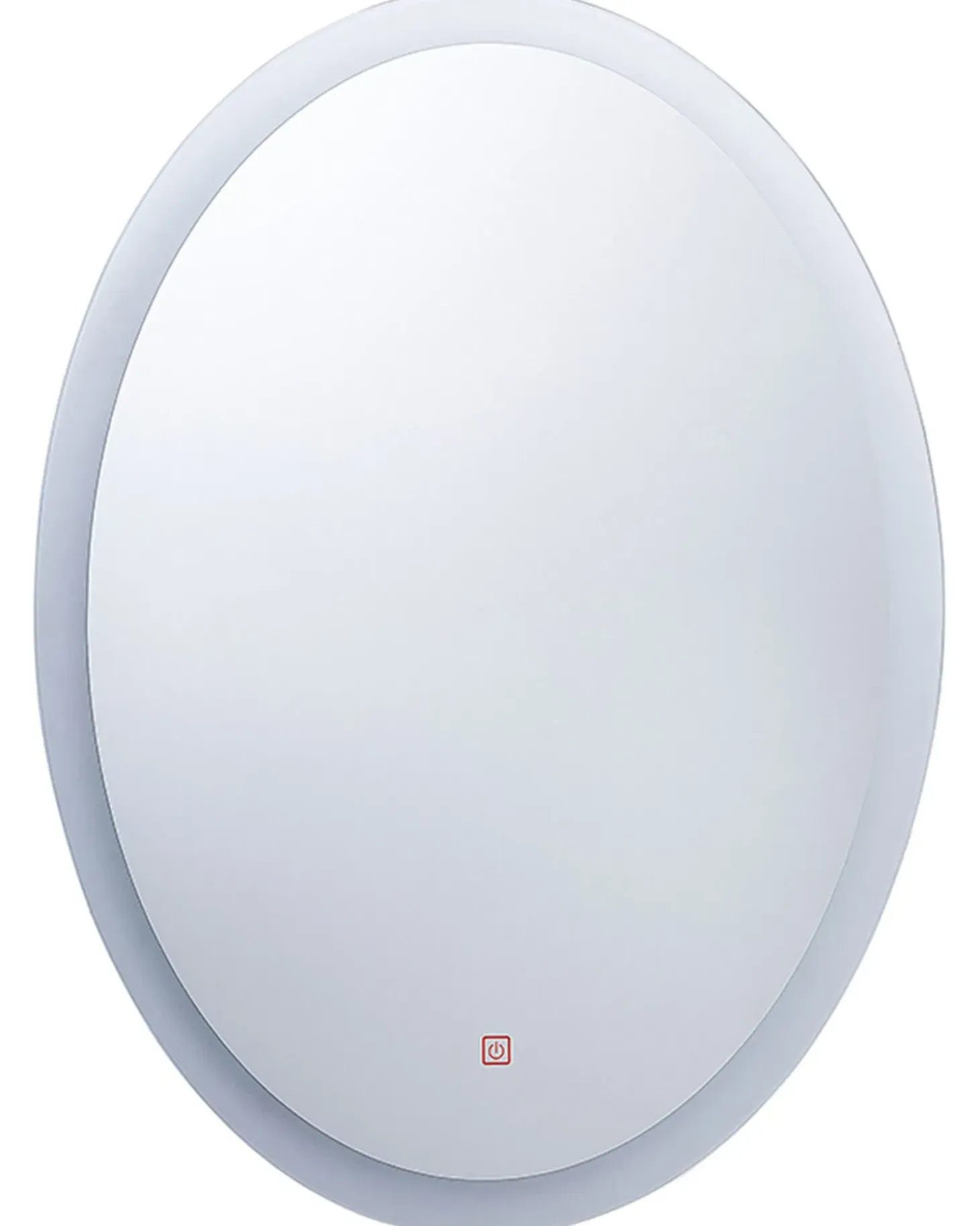 LED-badeværelsesspejl VIRIAT 60 cm 80 cm Sølv