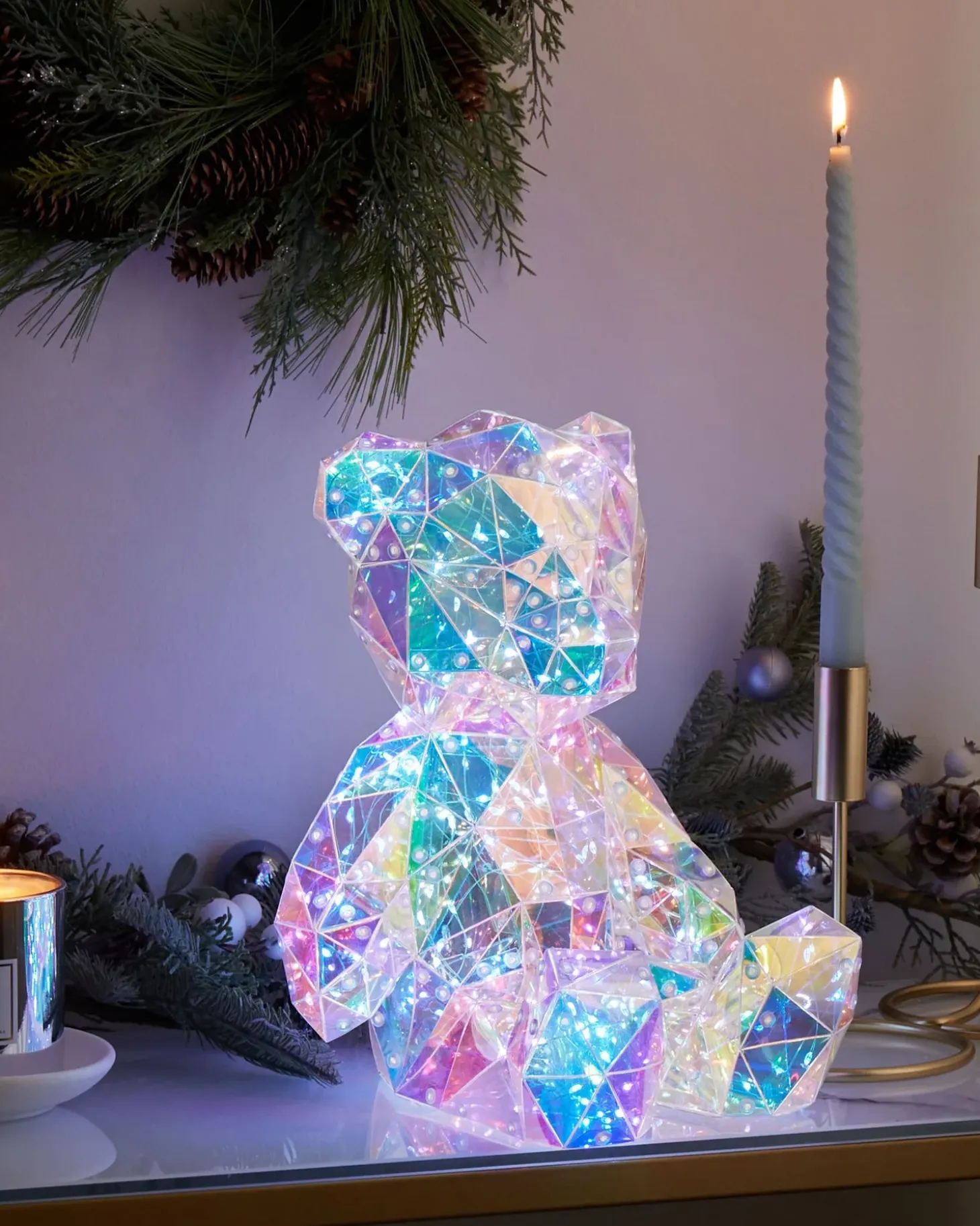 LED dekoration Bamse HADAR Multifarvet