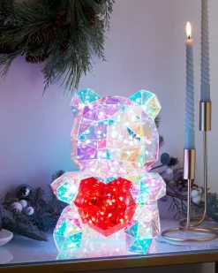 LED dekoration Bamse RIGEL med app Multifarvet