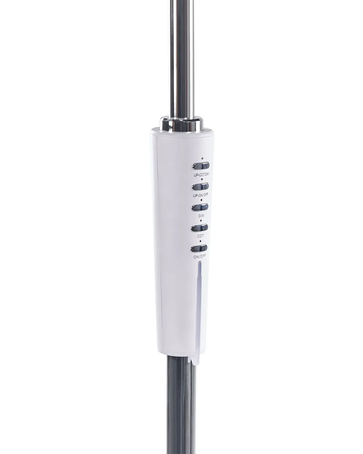 LED-gulvlampe ANDROMEDA Med dæmpning Metal Hvid