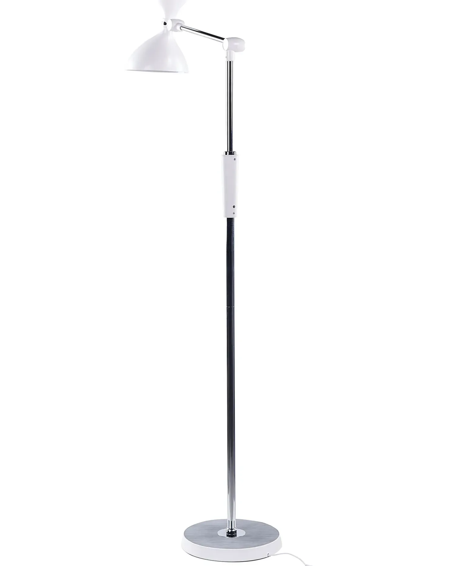 LED-gulvlampe ANDROMEDA Med dæmpning Metal Hvid