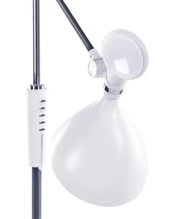LED-gulvlampe ANDROMEDA Med dæmpning Metal Hvid