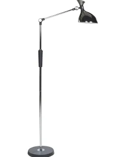 LED-gulvlampe ANDROMEDA Med dæmpning Metal Sølv