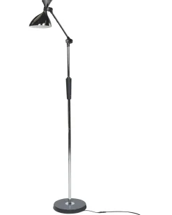 LED-gulvlampe ANDROMEDA Med dæmpning Metal Sølv