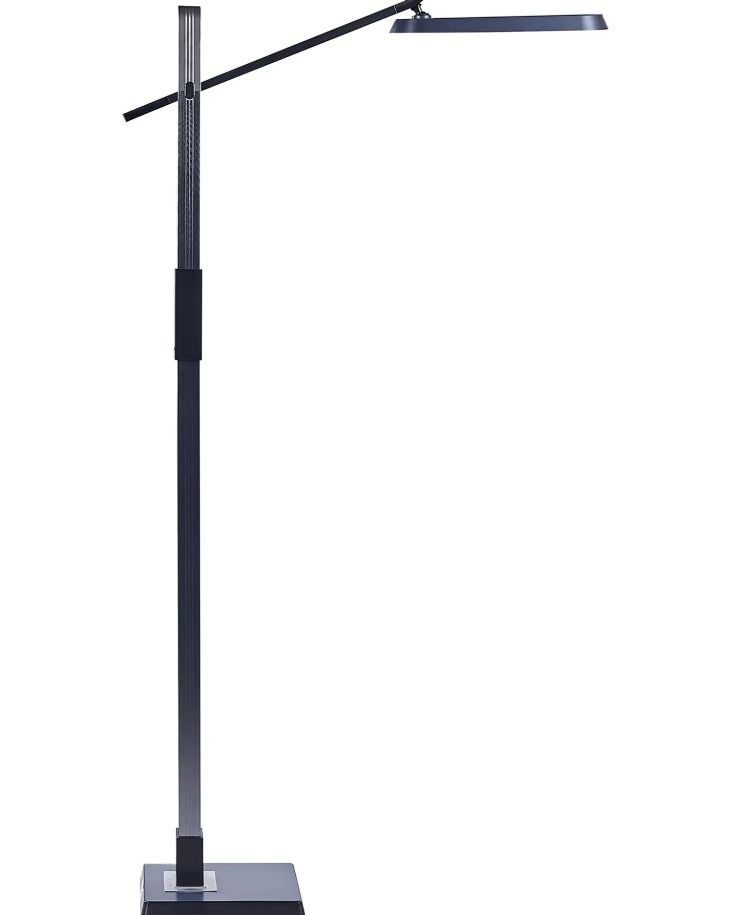 LED-gulvlampe AQUARIUS Med dæmpning Metal Mørkegrå