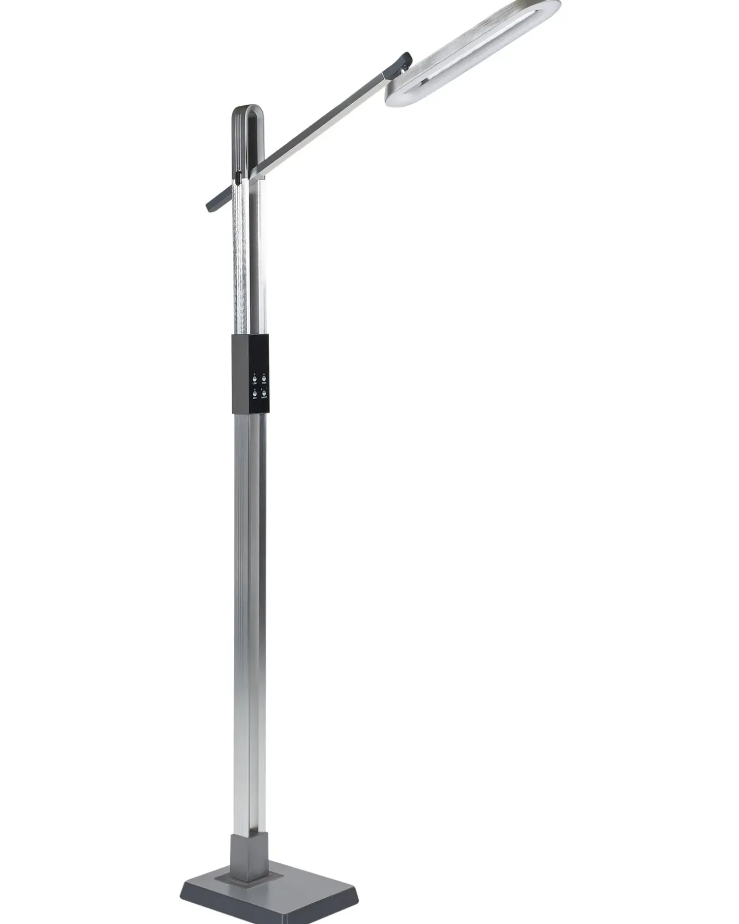 LED-gulvlampe AQUARIUS Med dæmpning Metal Sølv