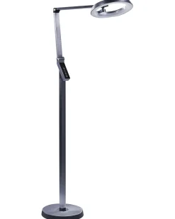 LED-gulvlampe CARINA Med dæmpning Metal Mørkegrå