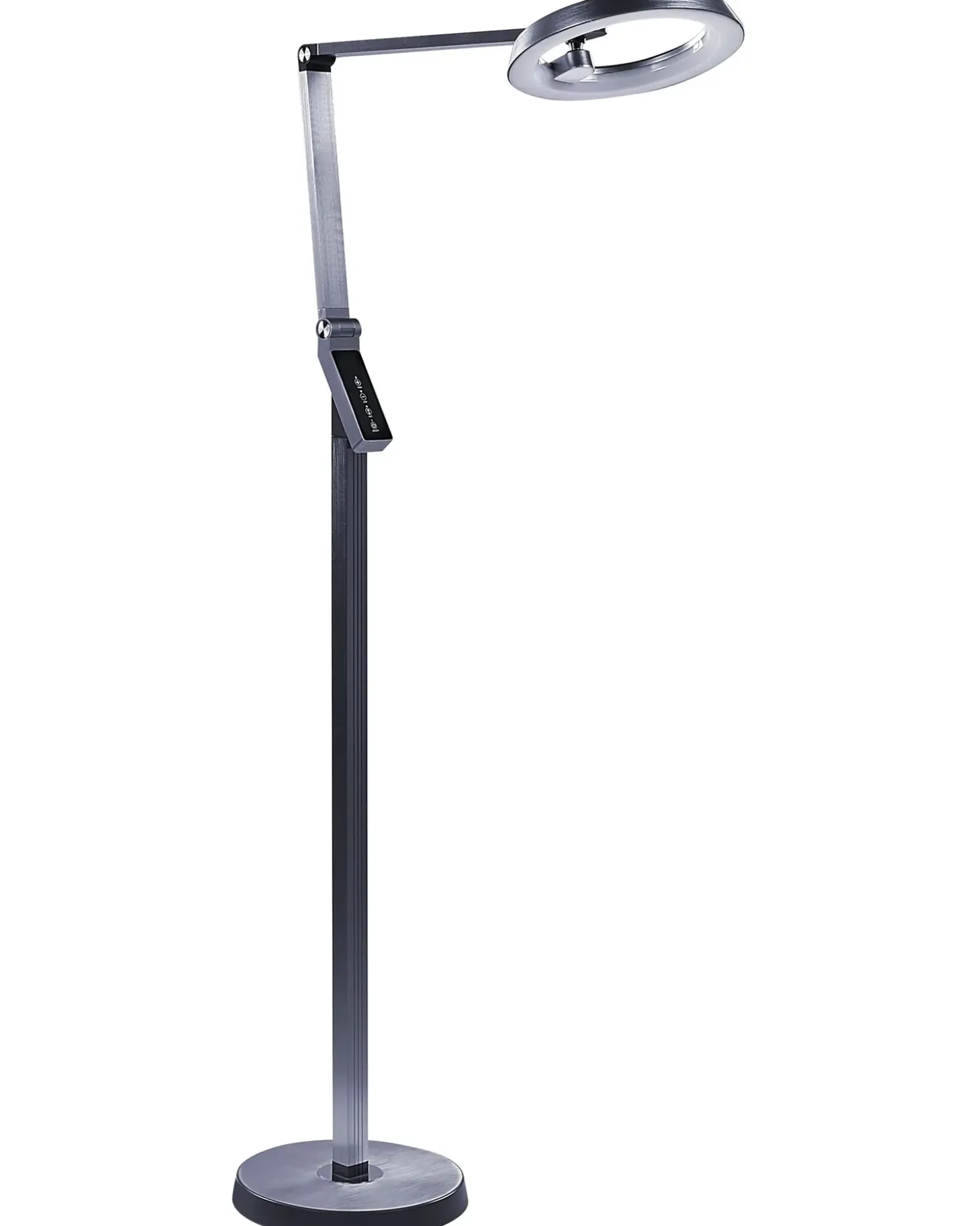 LED-gulvlampe CARINA Med dæmpning Metal Mørkegrå