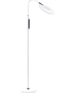 LED-gulvlampe CASSIOPEIA Med dæmpning Metal Hvid