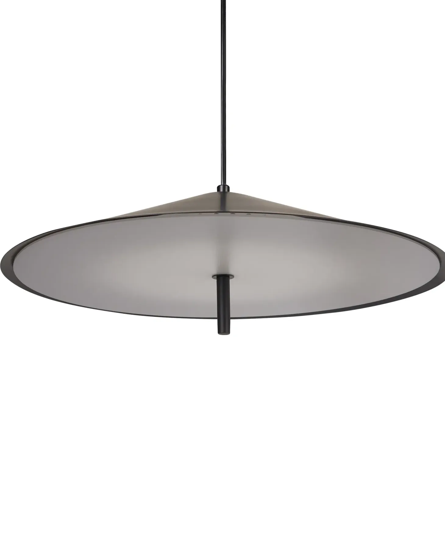 LED-gulvlampe COMALIE Metal Sort