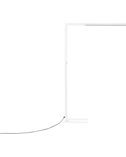 LED-gulvlampe MENSA Med bevægelsessensor Metal Hvid