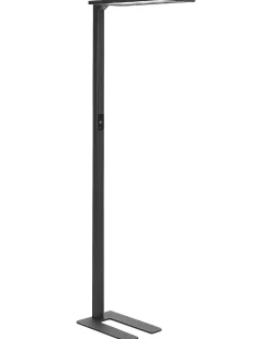 LED-gulvlampe ORION Med bevægelsessensor Metal Sort