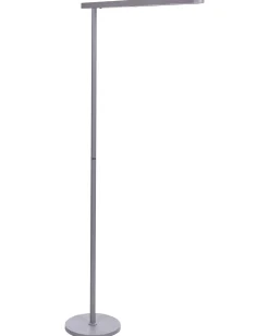 LED-gulvlampe PERSEUS Metal Sølv