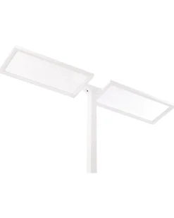 LED-gulvlampe SCULPTOR Med bevægelsessensor Metal Hvid
