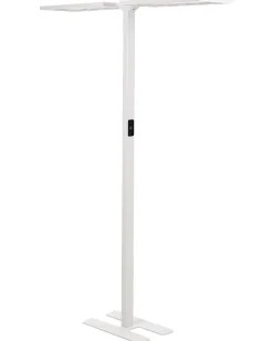 LED-gulvlampe SCULPTOR Med bevægelsessensor Metal Hvid