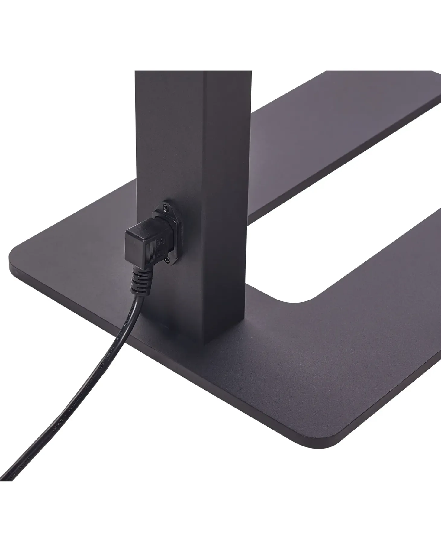 LED-gulvlampe TAURUS Med dæmpning Metal Sort