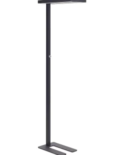 LED-gulvlampe TAURUS Med dæmpning Metal Sort