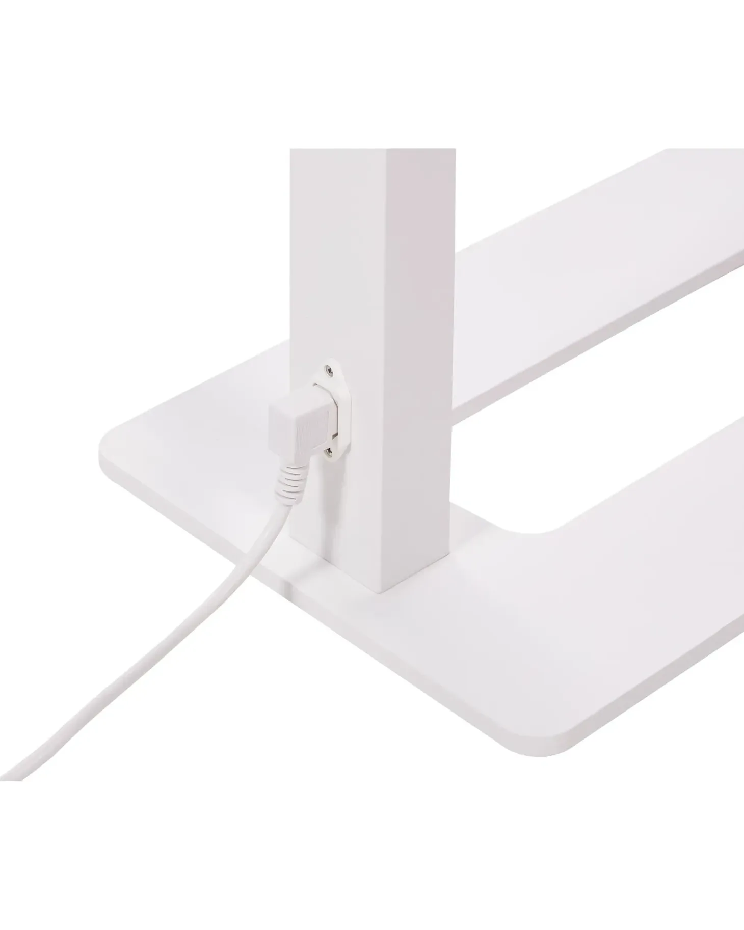 LED-gulvlampe TAURUS Med dæmpning Metal Hvid