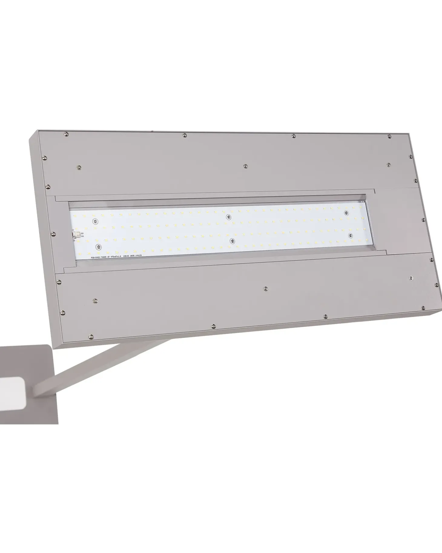 LED-gulvlampe TAURUS Med dæmpning Metal Sølv