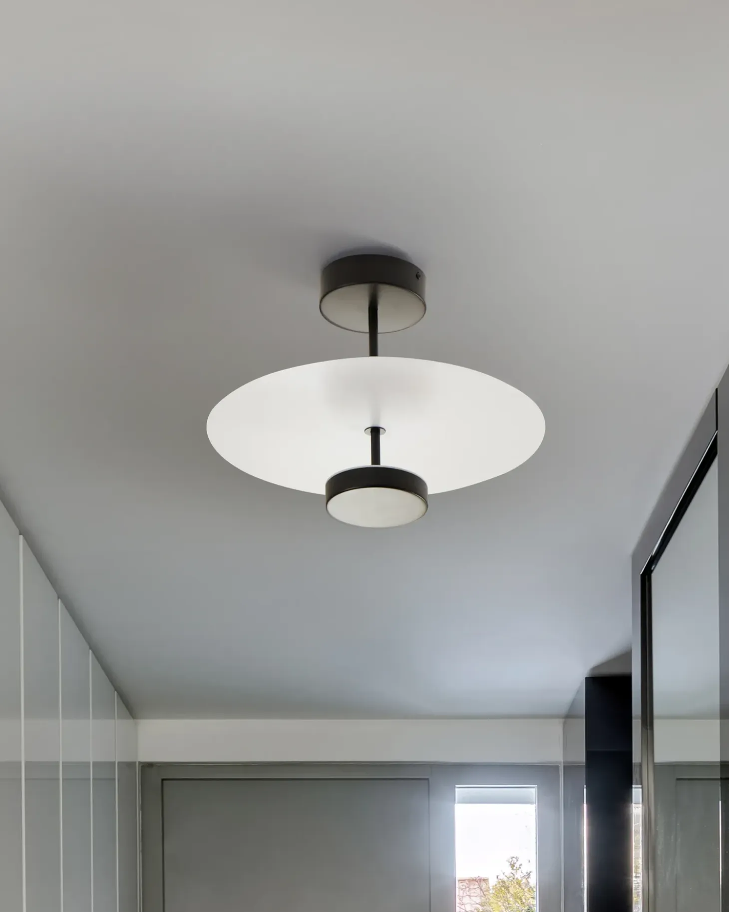 LED-pendel lampe AFRAM Metal Sort