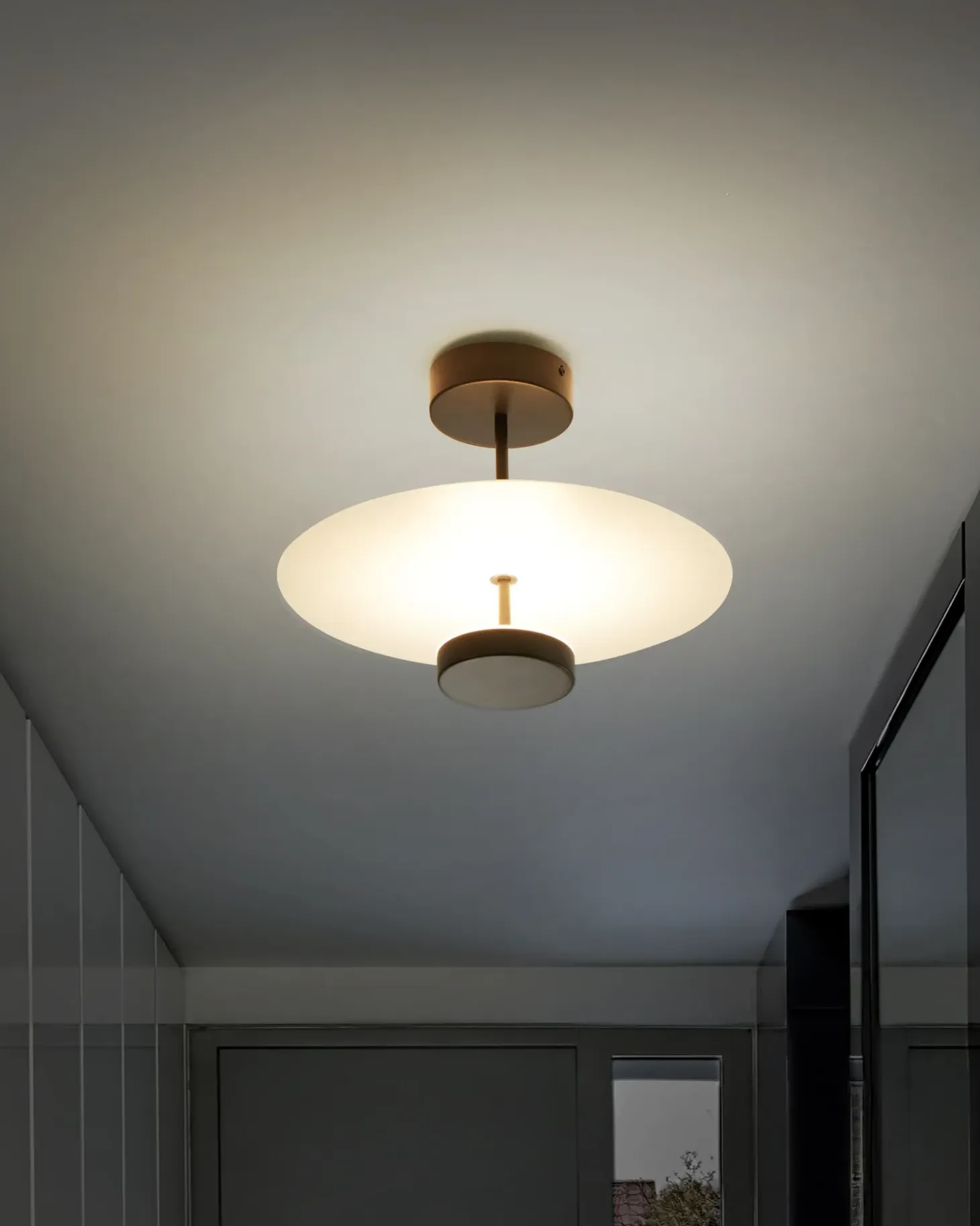 LED-pendel lampe AFRAM Metal Sort