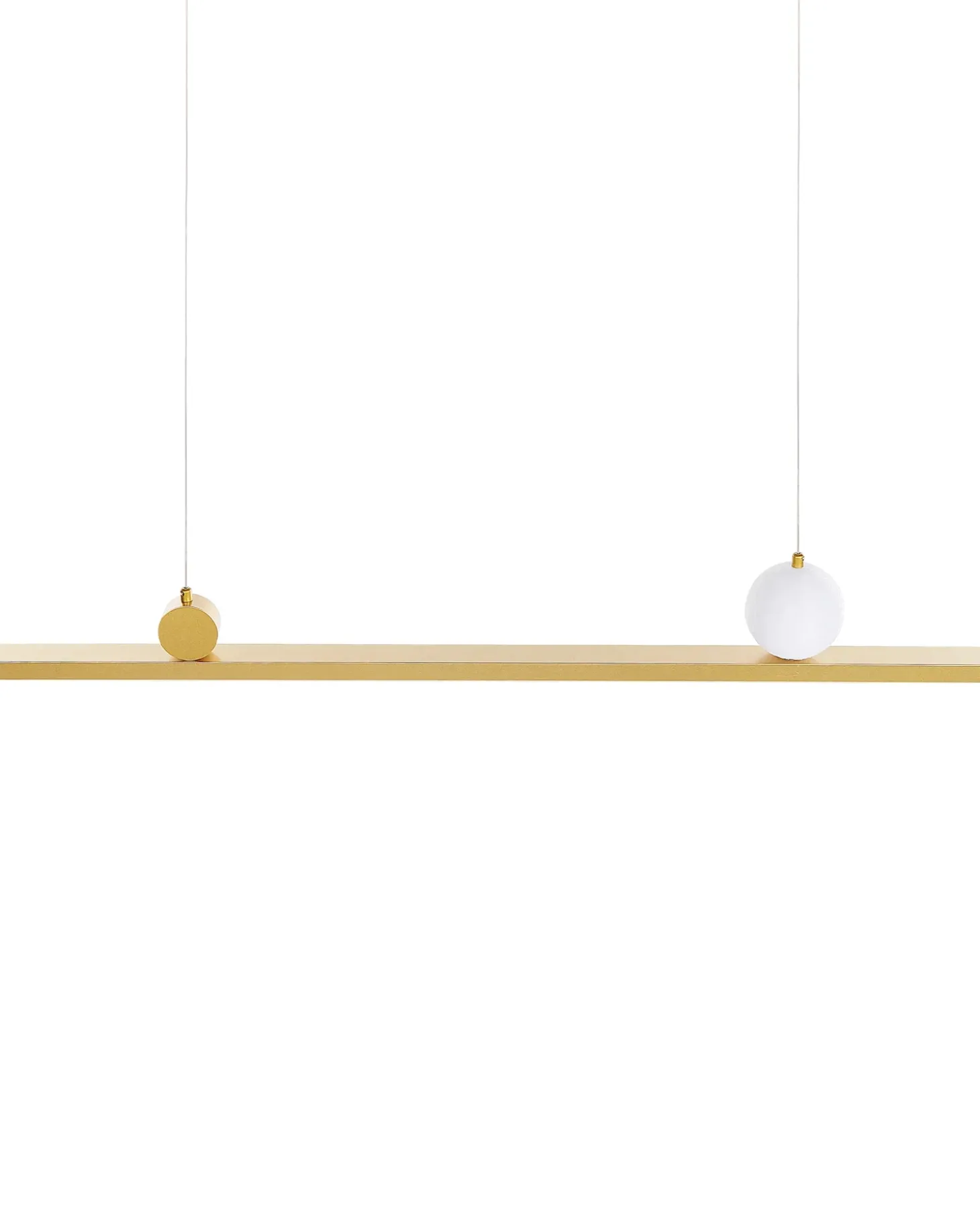 LED-pendel lampe ALWAND Metal Guld