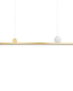 LED-pendel lampe ALWAND Metal Guld
