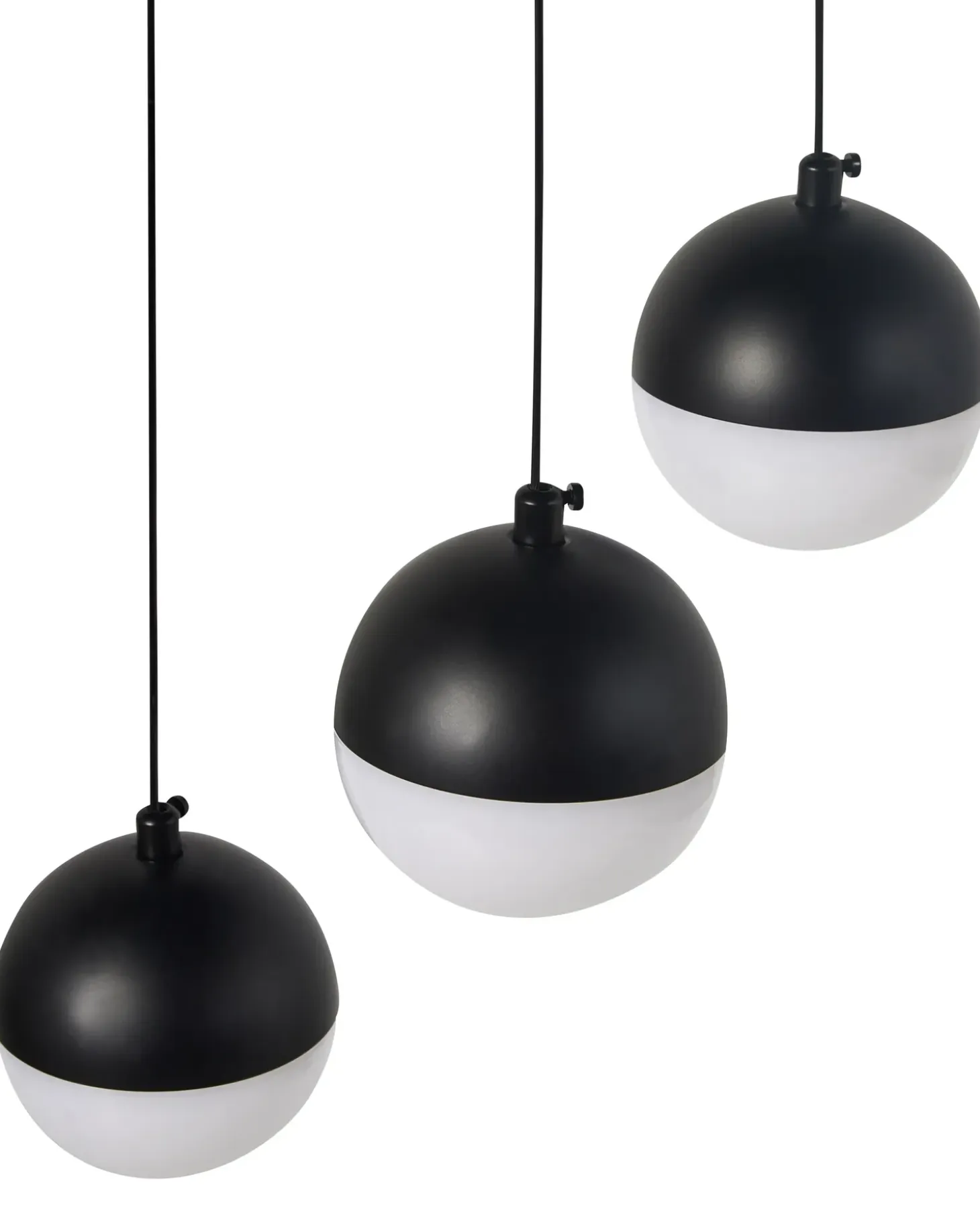 LED-pendel lampe ANKOBRA Metal Sort