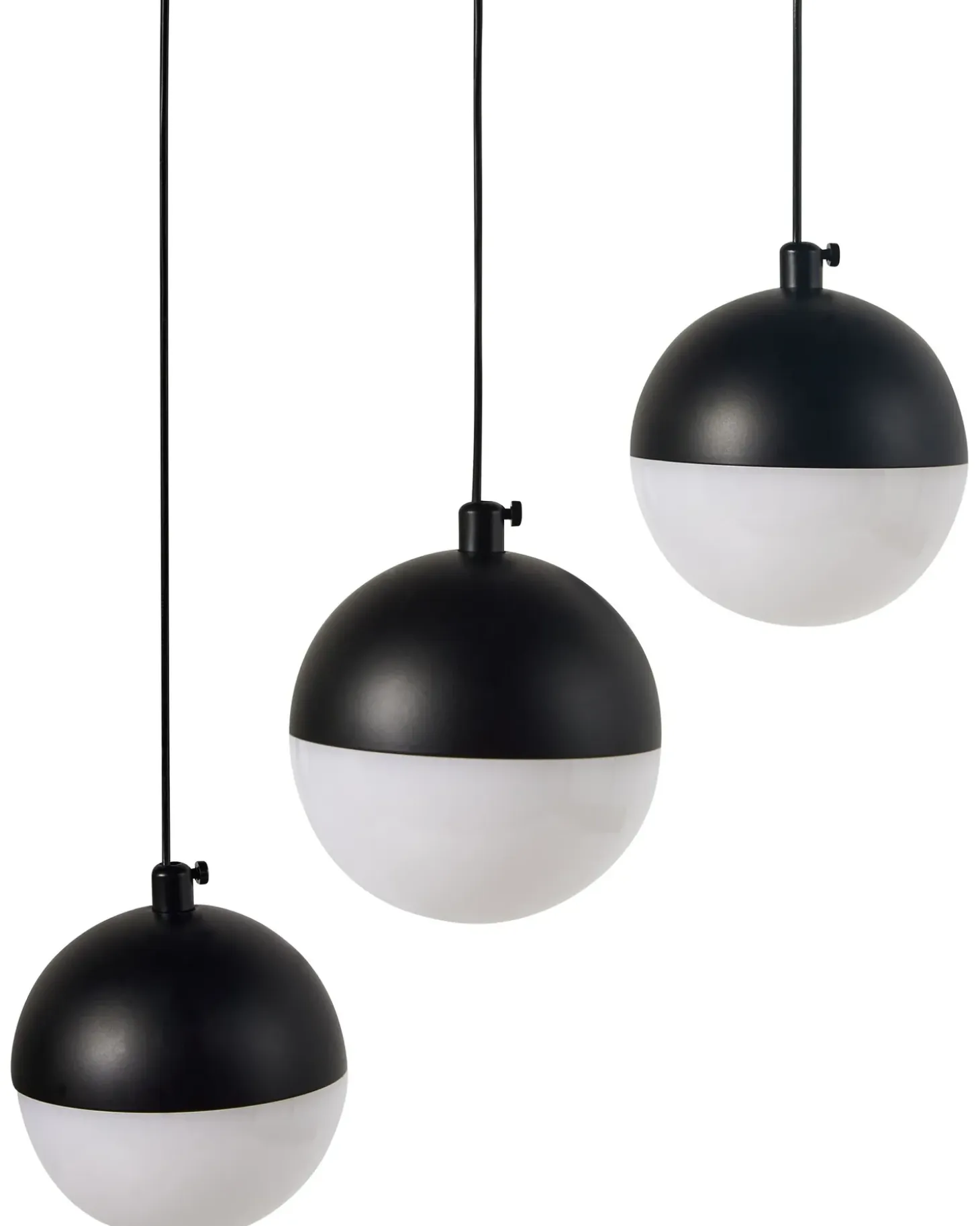 LED-pendel lampe ANKOBRA Metal Sort