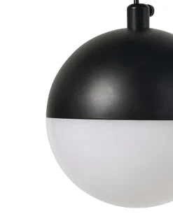 LED-pendel lampe ANKOBRA Metal Sort