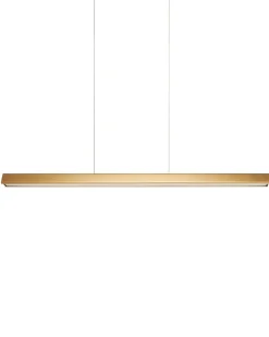 LED-pendel lampe ARENAS Med fjernbetjening Guld
