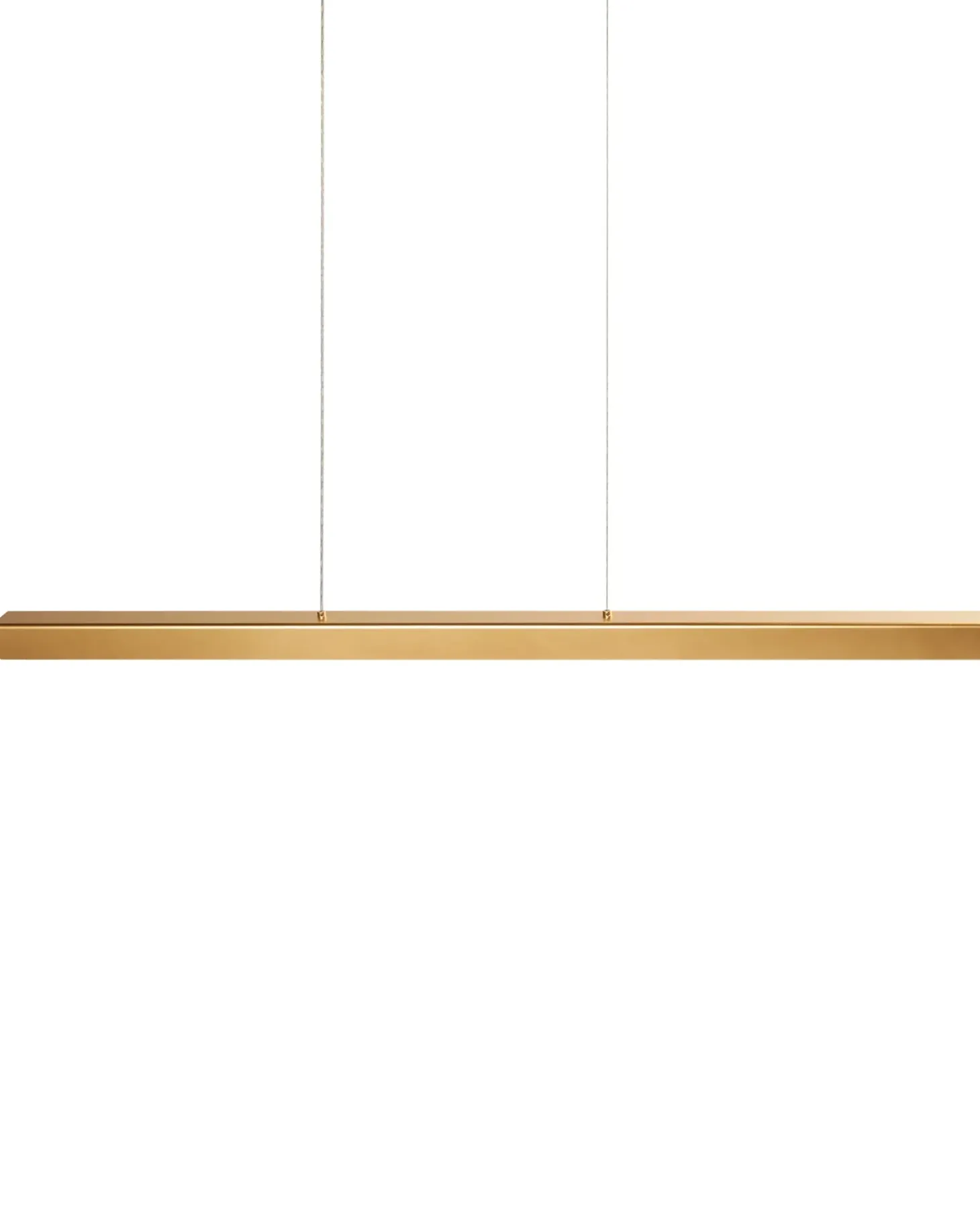 LED-pendel lampe ARENAS Med fjernbetjening Guld