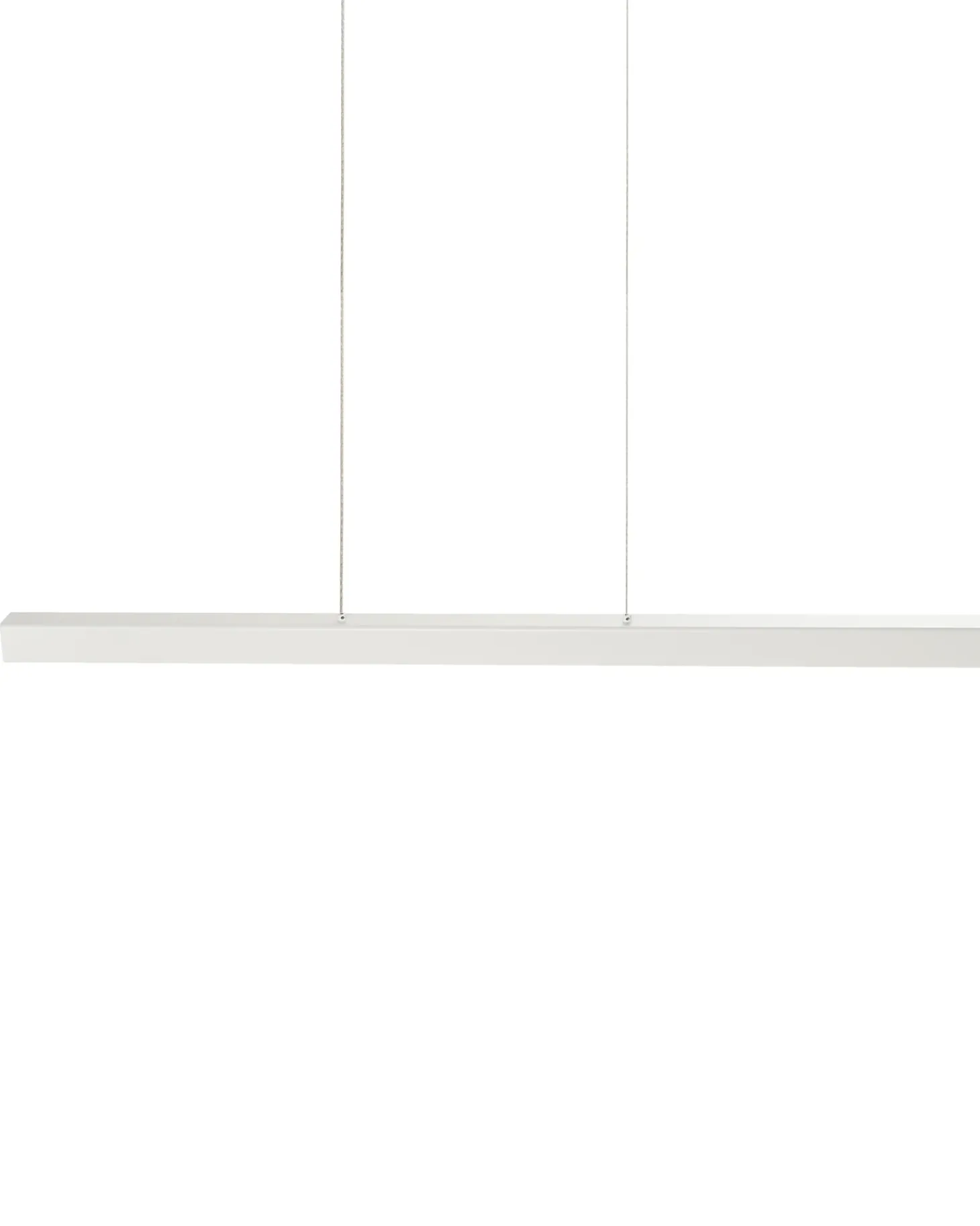 LED-pendel lampe ARENAS Med fjernbetjening Hvid