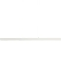 LED-pendel lampe ARENAS Med fjernbetjening Hvid