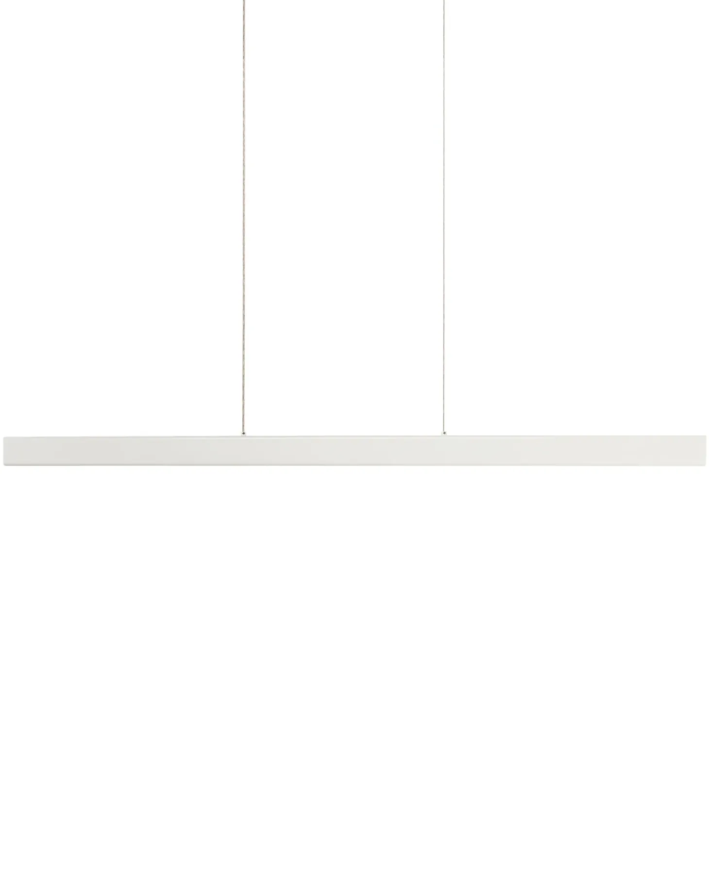 LED-pendel lampe ARENAS Med fjernbetjening Hvid