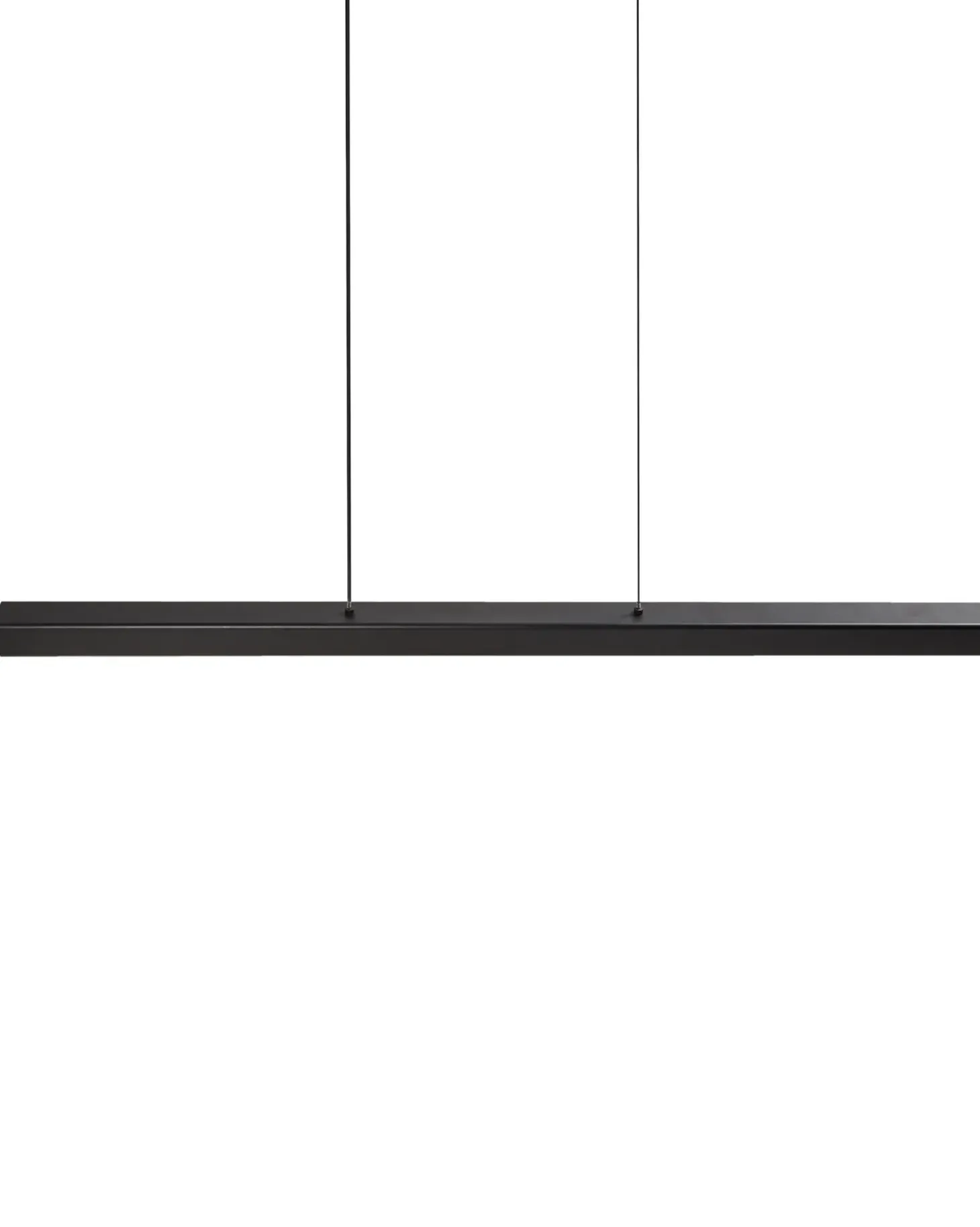 LED-pendel lampe ARENAS Med fjernbetjening Sort