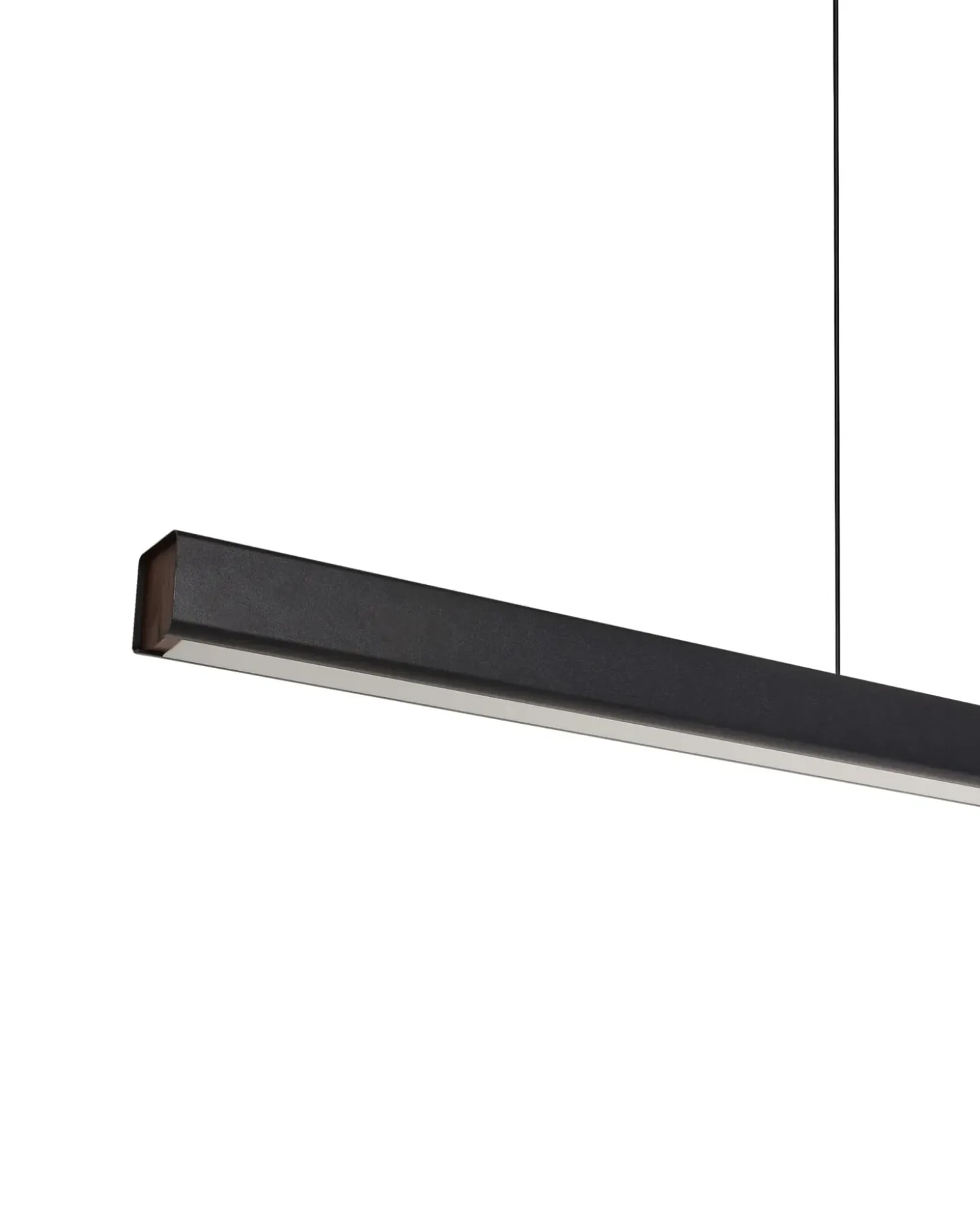 LED-pendel lampe ARENAS Med fjernbetjening Sort